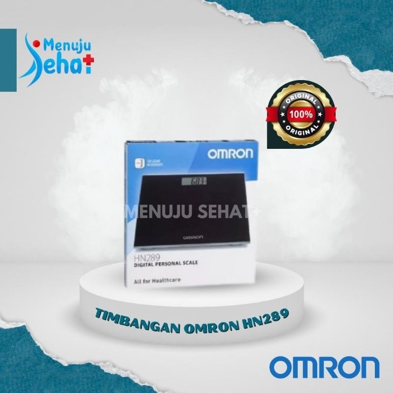 Timbangan Badan Digital Omron HN289 - Hitam