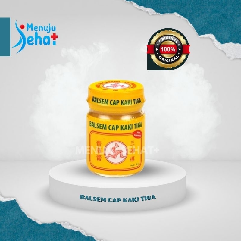 Balsem Cap Kaki Tiga