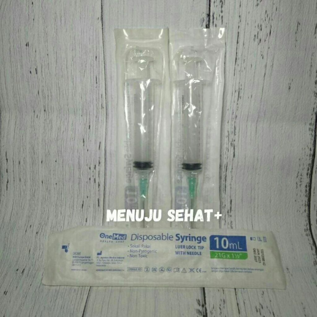Jarum Suntik 3ml/5ml/10ml/20ml